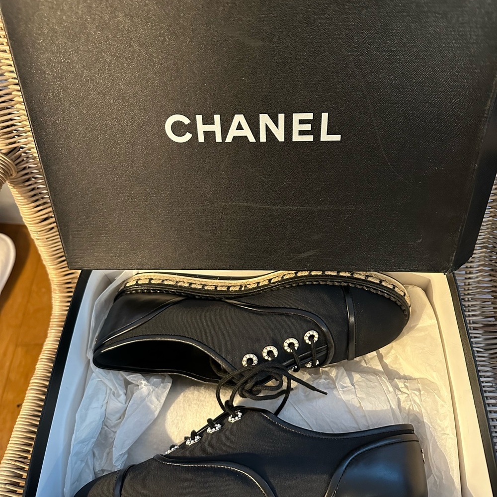 NIB Chanel Espadrilles